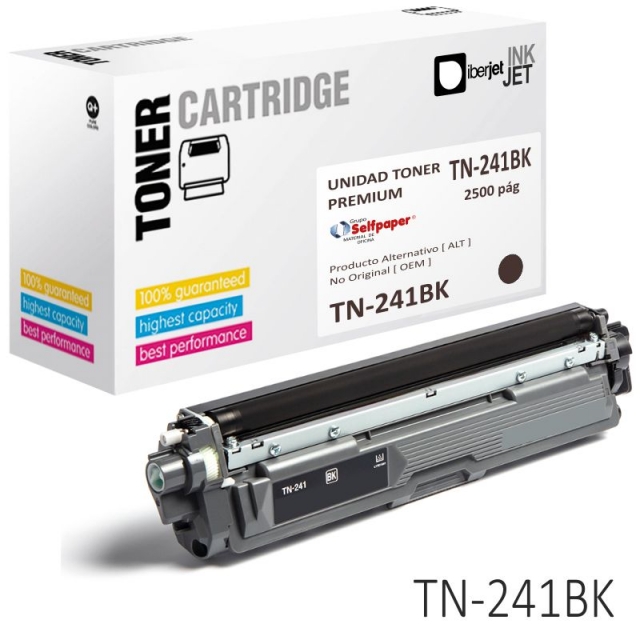 TONER COMPATIBLE BROTHER TN241BK NEGRO