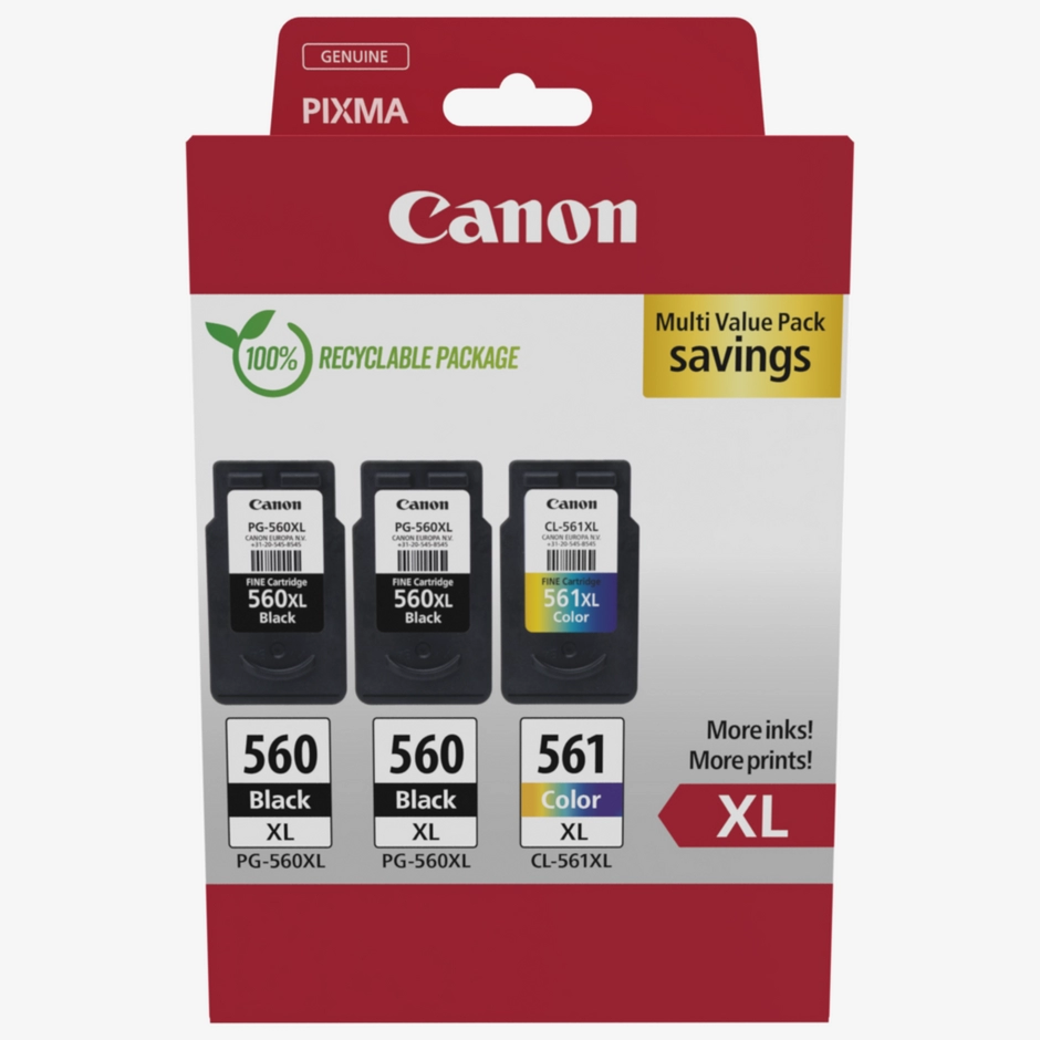 C O MULTIPACK CANON PG-560XL PG-561XL 400 PAG