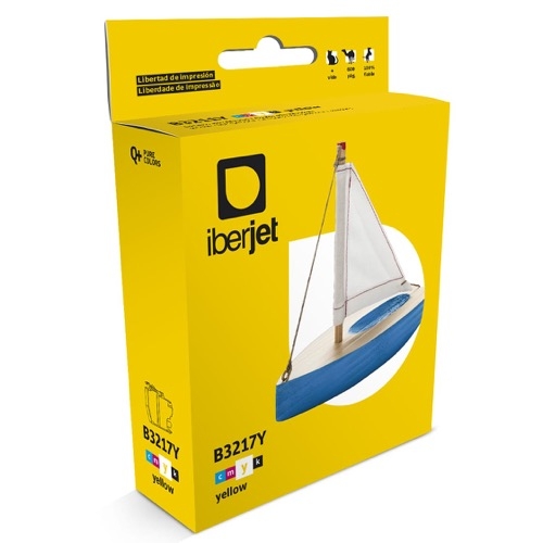 C C BROTHER LC3217Y AMARILLO 550 PAGS