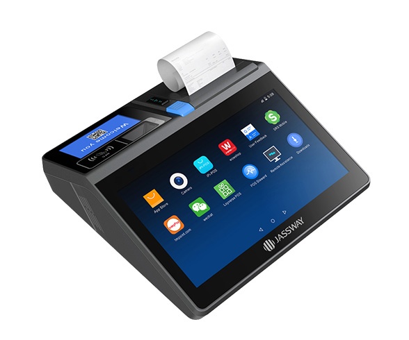 TPV TACTIL 11,6" CON IMPRESORA INTEGRADA JASSWAY OLIMPIA J4125 4GB 128GB 5xUSB VGA