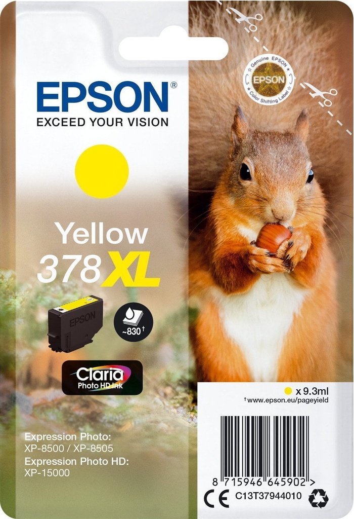 C C EPSON T11N4 AMARILLO 5000 PAG