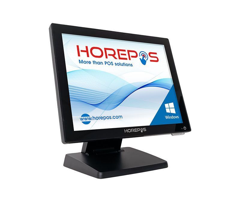 TPV TACTIL 15" HOREPOS TP-2815 J6412 8GB 128GB HDMI RED 2xSERIE 6xUSB WIFI + MONITOR TRASERO 8"