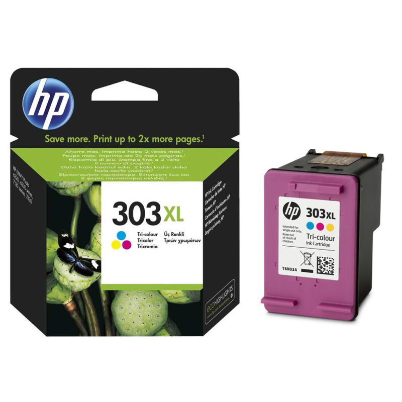 C O HP 303XL COLOR T6N03AE