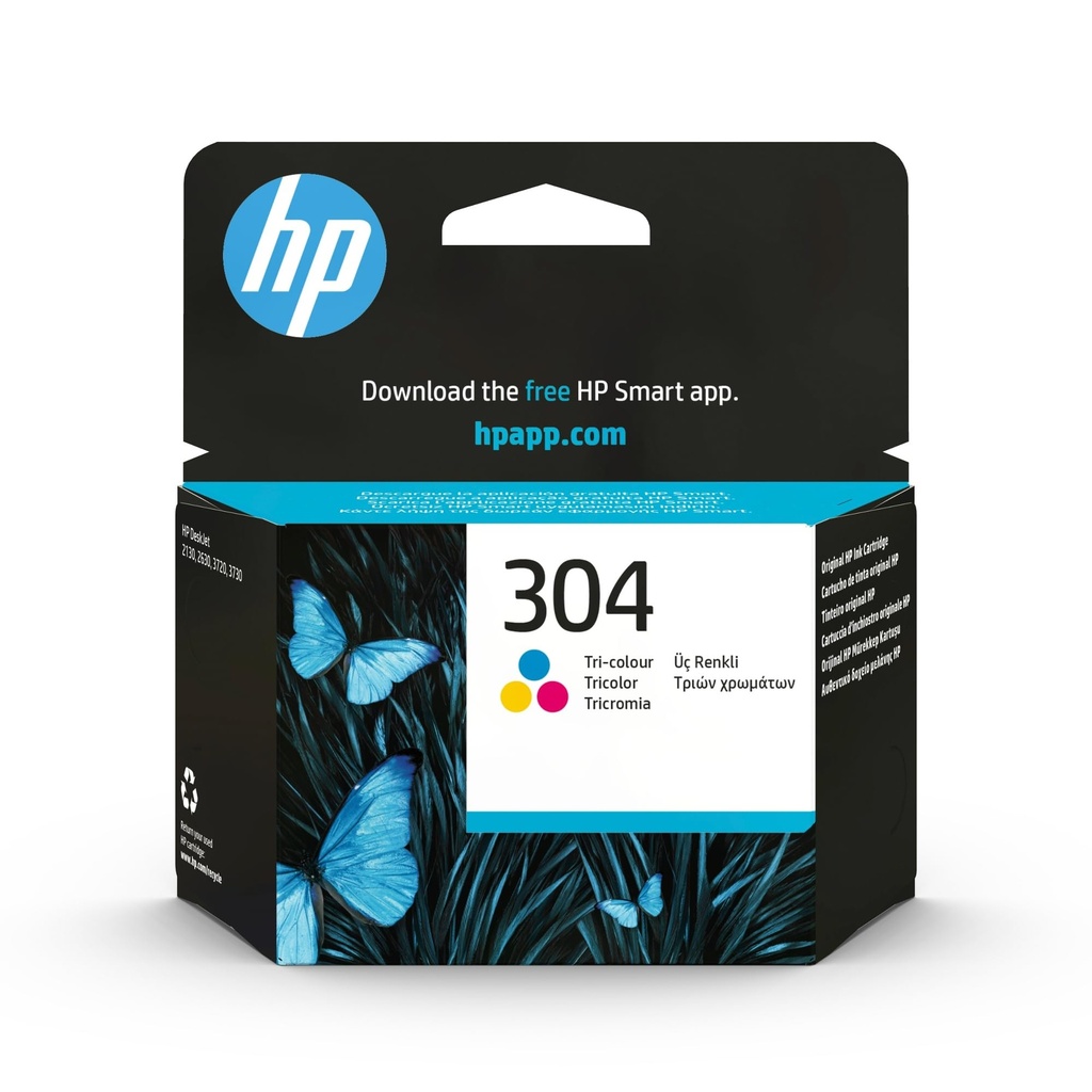 C O HP 304 COLOR N9K05AE