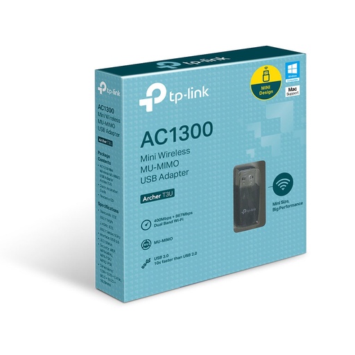 [Z010083] TARJETA DE RED WIFI USB AC1300 TP-LINK ARCHER T3U