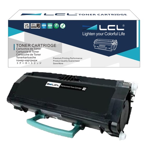 [Z009750] TONER COMPATIBLE LEXMARK XLE260C E260A11E NEGRO 3500 PAG