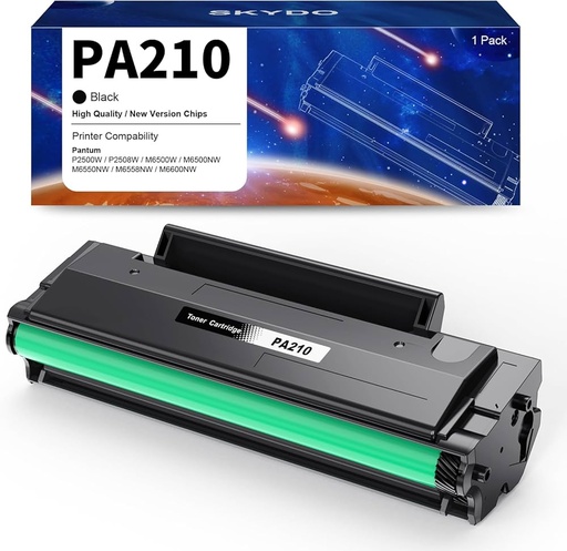 [Z013400] TONER COMPATIBLE PANTUM PA-210 NEGRO 1600 PAG