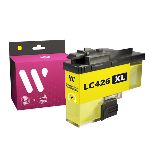 [Z013890] C C BROTHER LC426XLY AMARILLO 3000 PAGS