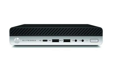 [Z014504] ORDENADOR REFUR HP ELITEDESK 800 G4/G5 MINI I3-8100 8GB 256GB + PACK 248€