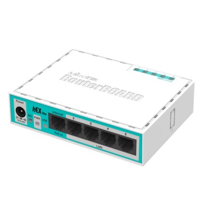 [Z021116] ROUTER MIKROTIK HEX LITE RB750R2 10/100 MBITS
