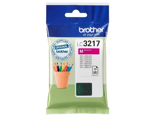 [Z009718] C O BROTHER LC3217M MAGENTA 550 PAGS